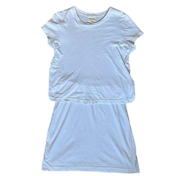 Silence + Noise T-Shirt Dress in White - Picture 5 of 6